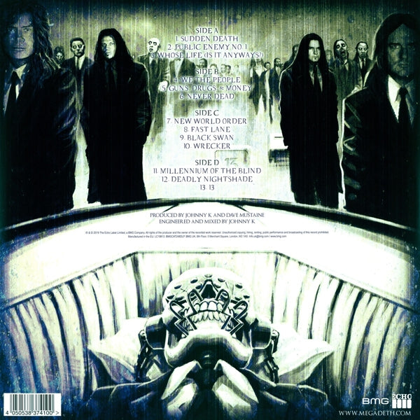 Megadeth - Th1rt3en  |  Vinyl LP | Megadeth - Th1rt3en  (2 LPs) | Records on Vinyl