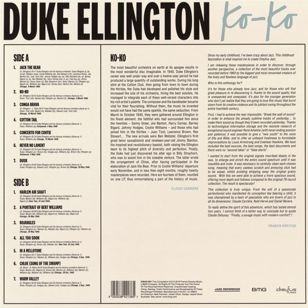 Duke Ellington - Ko |  Vinyl LP | Duke Ellington - Ko (LP) | Records on Vinyl