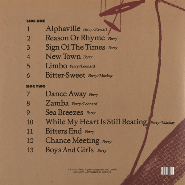 Bryan Ferry & His Orchestra - Bitter |  Vinyl LP | Bryan Ferry & His Orchestra - Bitter (LP) | Records on Vinyl