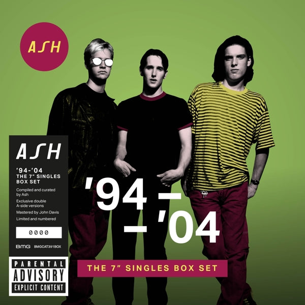 Ash - '94  |  7" Single | Ash - '94  (10 7" Singles) | Records on Vinyl