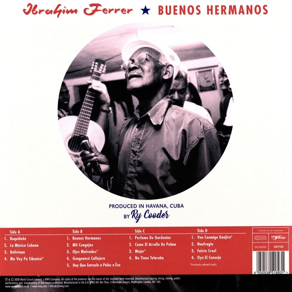 Ibrahim Ferrer - Buenos..  |  Vinyl LP | Ibrahim Ferrer - Buenos..  (2 LPs) | Records on Vinyl