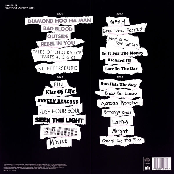 Supergrass - Strange Ones: 1994 |  Vinyl LP | Supergrass - Strange Ones: 1994 (2 LPs) | Records on Vinyl