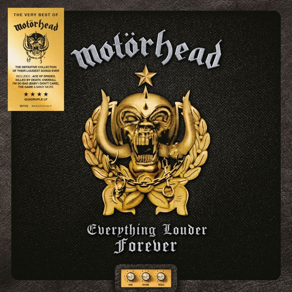 Motorhead - Everything..  |  Vinyl LP | Motorhead - Everything Louder Forever (4 LPs) | Records on Vinyl