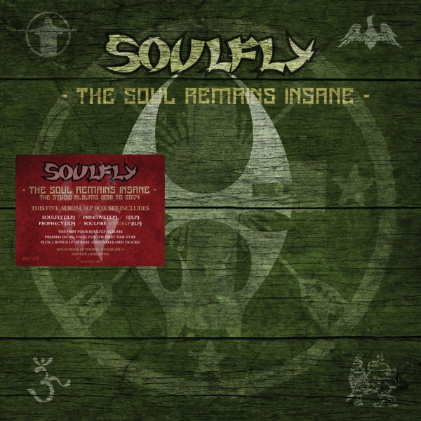  |  Vinyl LP | Soulfly - Soul Remains Insane: the Studio Albums 1998 To 2004 (8 LPs) | Records on Vinyl