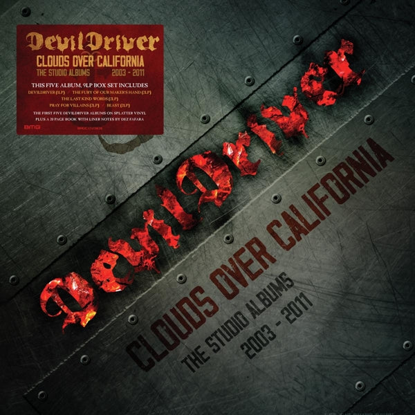  |  Vinyl LP | Devildriver - Clouds Over California : the Studio Albums 2003  2011 (9 LPs) | Records on Vinyl
