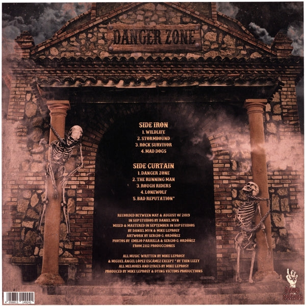 Iron Curtain - Danger Zone |  Vinyl LP | Iron Curtain - Danger Zone (LP) | Records on Vinyl