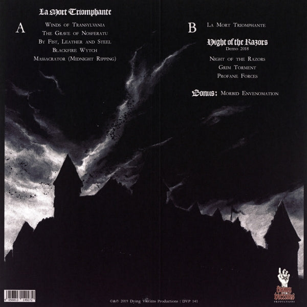 Sacrifizer - La Mort Triomphante |  Vinyl LP | Sacrifizer - La Mort Triomphante (LP) | Records on Vinyl
