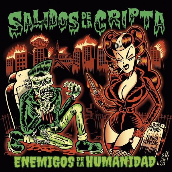  |  Vinyl LP | Salidos De La Cripta - Enemigos De La Humanidad (LP) | Records on Vinyl