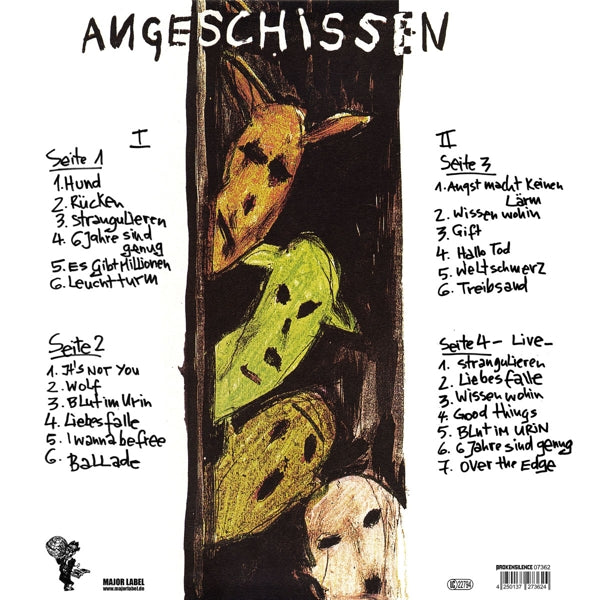 Angeschissen - Angeschissen  |  Vinyl LP | Angeschissen - Angeschissen  (2 LPs) | Records on Vinyl