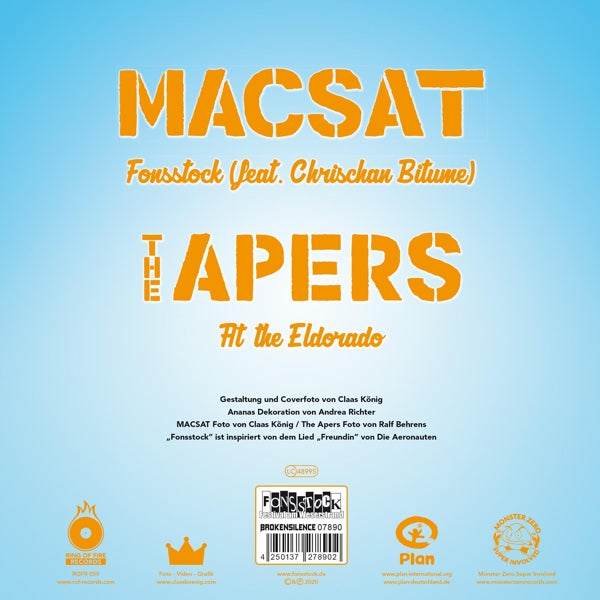 Macsat/Apers - Von Eldorado Zum.. |  7" Single | Macsat/Apers - Von Eldorado Zum.. (7" Single) | Records on Vinyl