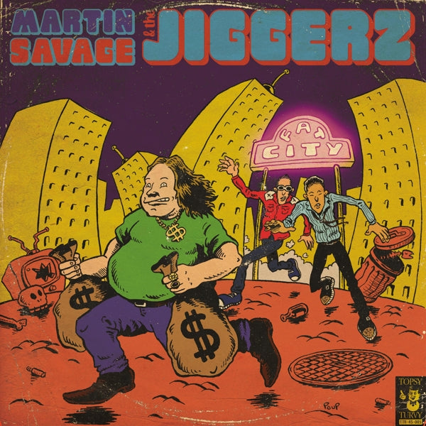  |  7" Single | Martin & the Jiggerz Savage - Fat City (Single) | Records on Vinyl