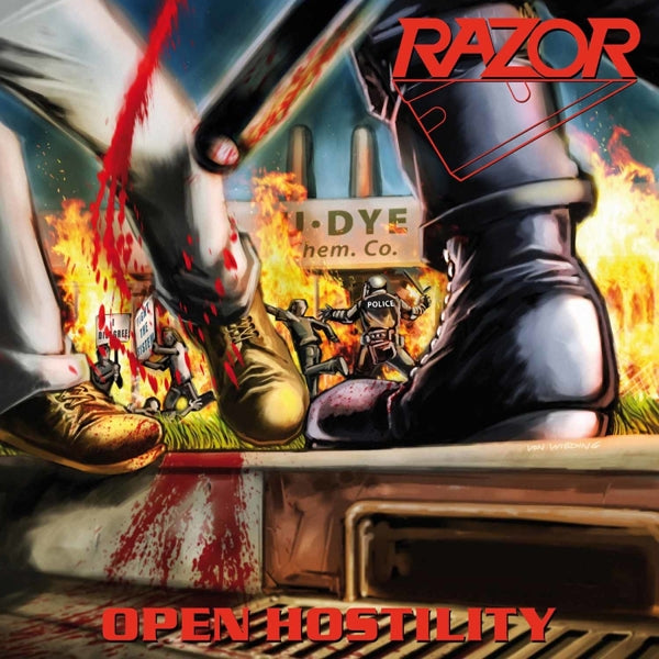 Razor - Open Hostility |  Vinyl LP | Razor - Open Hostility (LP) | Records on Vinyl
