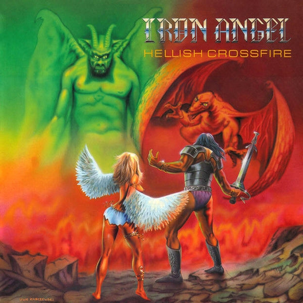  |  Vinyl LP | Iron Angel - Hellish Crossfire (LP) | Records on Vinyl