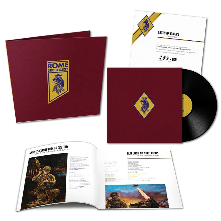  |  Vinyl LP | Rome - Gates of Europe (LP) | Records on Vinyl