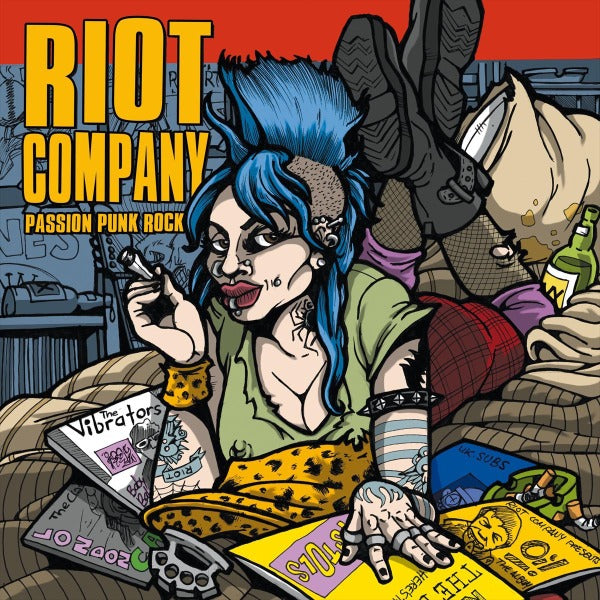  |  Vinyl LP | Riot Company - Passion Punkrock (LP) | Records on Vinyl