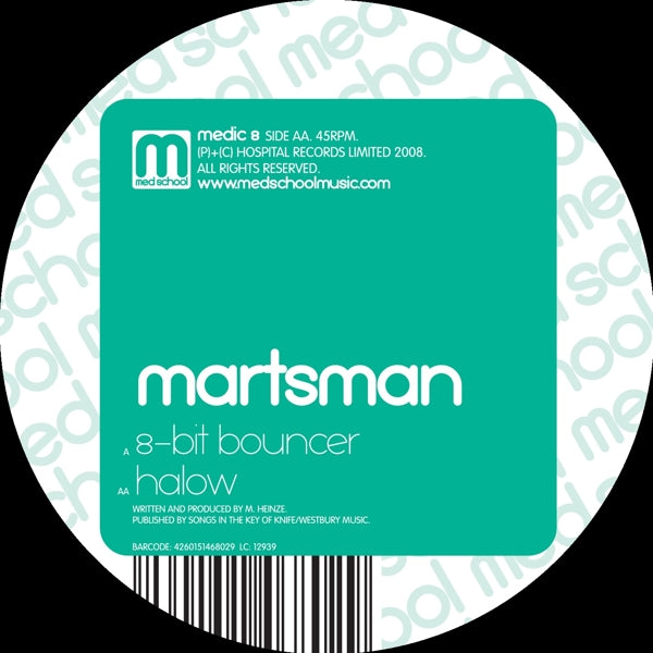  |  12" Single | Martsman - 8-Bit Bouncer (Single) | Records on Vinyl