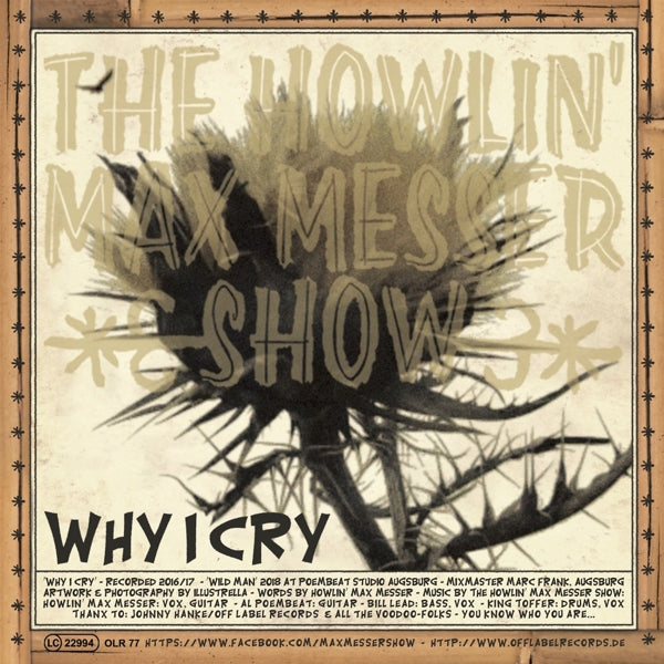 Howlin' Max Messer Show - Wild Man |  7" Single | Howlin' Max Messer Show - Wild Man (7" Single) | Records on Vinyl