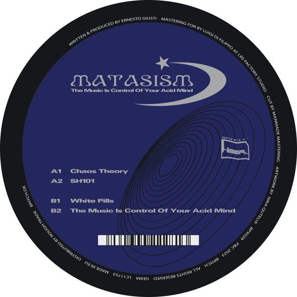  |  12" Single | Matasism - Music is Control of Your Acid Mind (Single) | Records on Vinyl
