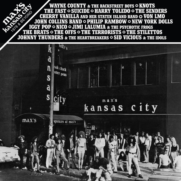 V/A - Max's Kansas City 1976.. |  Vinyl LP | V/A - Max's Kansas City 1976.. (2 LPs) | Records on Vinyl