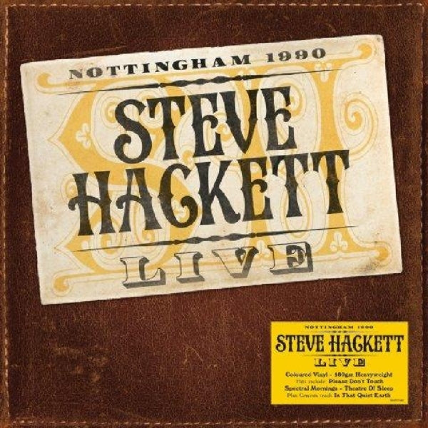 Steve Hackett - Live  |  Vinyl LP | Steve Hackett - Live  (LP) | Records on Vinyl