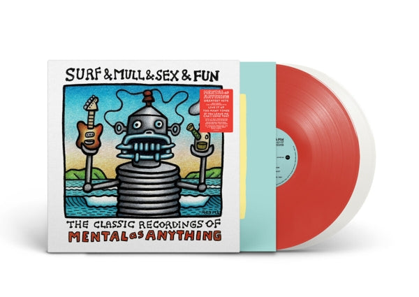  |  Vinyl LP | Mental As Anything - Surf & Mull & Sex & Fun (2 LPs) | Records on Vinyl