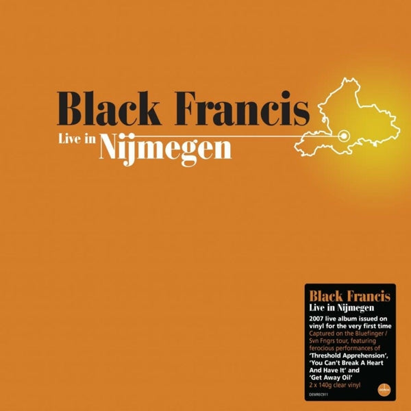 Black Francis - Live In..  |  Vinyl LP | Black Francis - Live In Nijmegen (2 LPs) | Records on Vinyl
