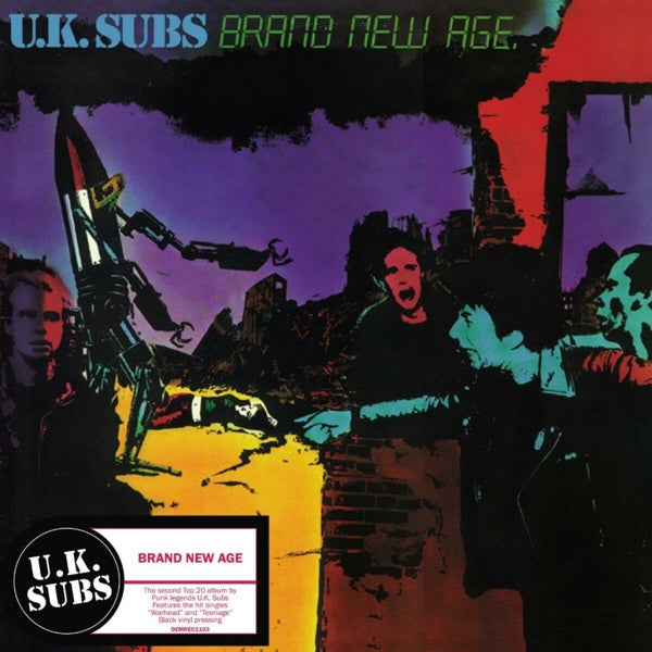  |  Vinyl LP | Uk Subs - Brand New Age (LP) | Records on Vinyl