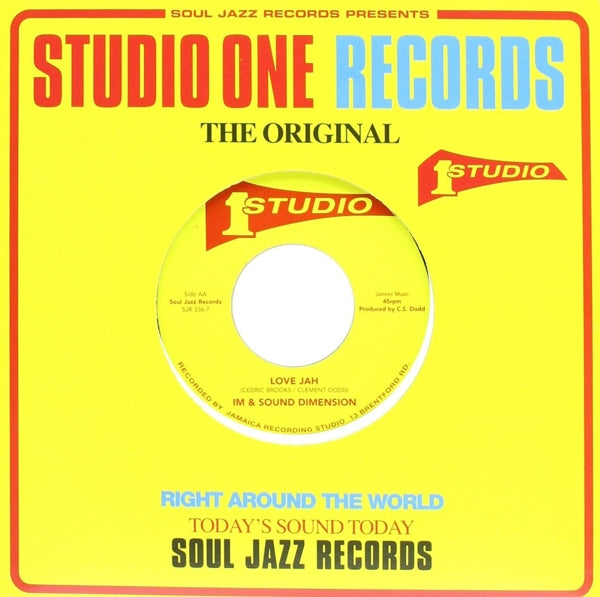  |  7" Single | Brentford All Stars/Im & Sound Dimension - Greedy G/Love Jah (Single) | Records on Vinyl