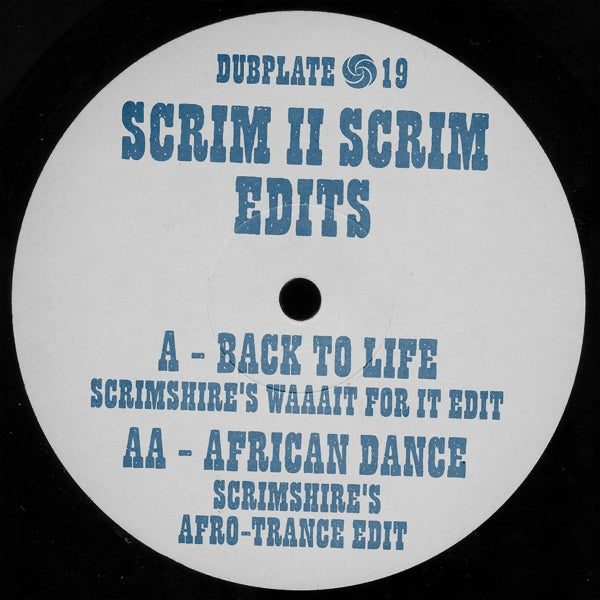  |  12" Single | Scrimshire Edits - Scrim Ii Scrim Edits (Single) | Records on Vinyl