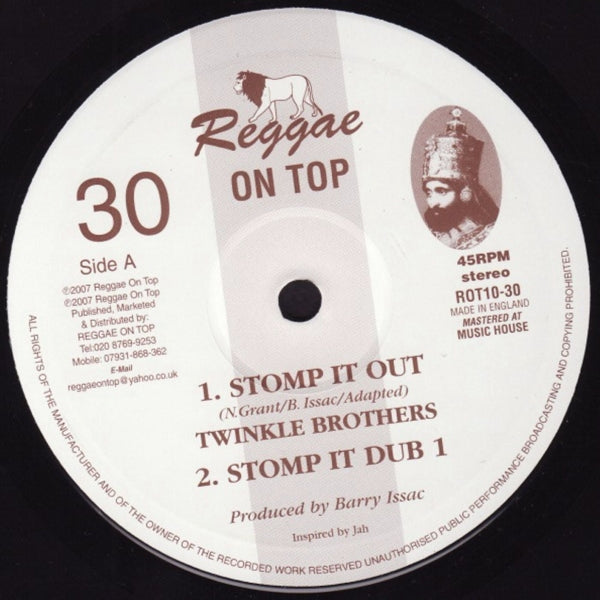  |  12" Single | Twinkle Brothers - Stomp It Out (Single) | Records on Vinyl