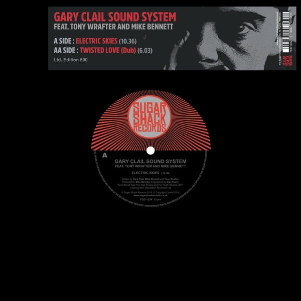  |  12" Single | Gary -Sound System- Clail - Electric Skies/Twisted Love Dub (Single) | Records on Vinyl