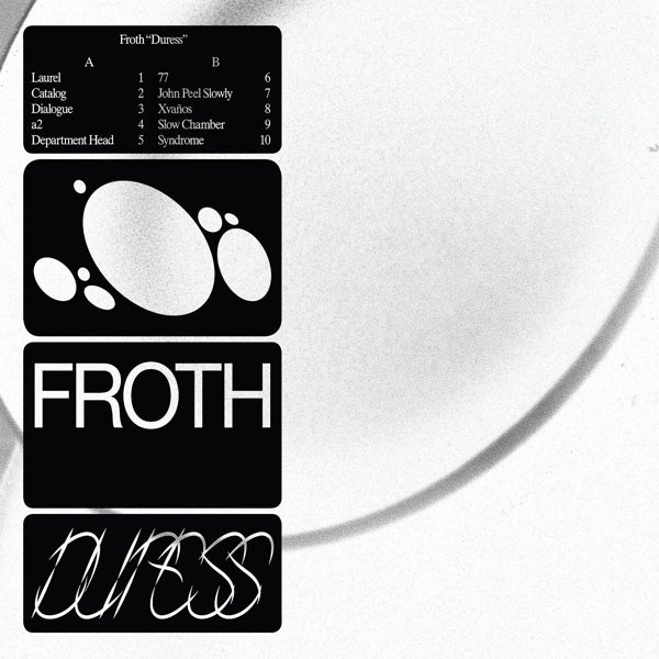  |  Vinyl LP | Froth - Duress (LP) | Records on Vinyl