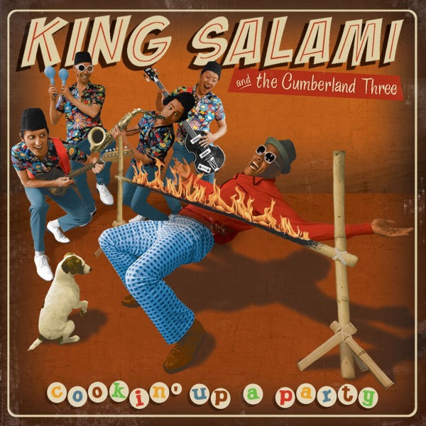 King Salami & The Cumberland 3 - Cookin' Up A Party |  Vinyl LP | King Salami & The Cumberland 3 - Cookin' Up A Party (LP) | Records on Vinyl