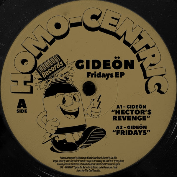  |  12" Single | Gideon - Fridays Ep (Single) | Records on Vinyl