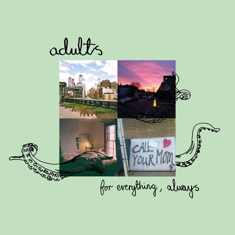  |  Vinyl LP | Adults - For Everything, Always (LP) | Records on Vinyl