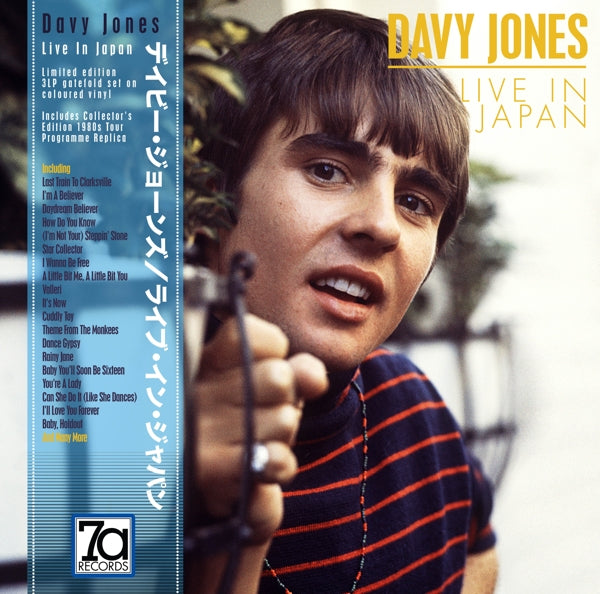  |  Vinyl LP | Davy Jones - Live In Japan (3 LPs) | Records on Vinyl