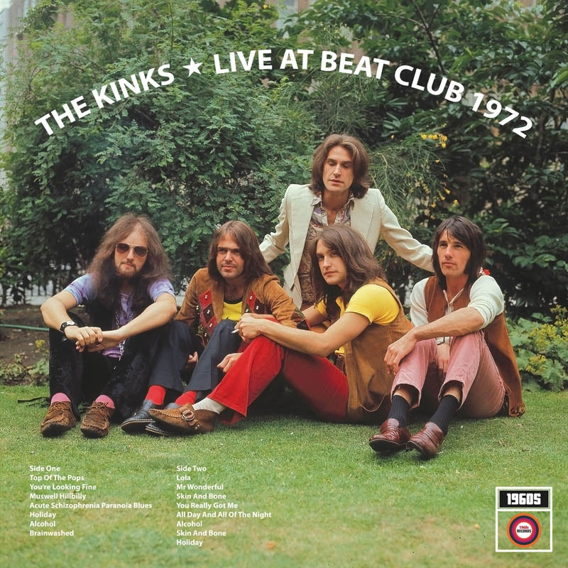  |  Vinyl LP | Kinks - Live At Beat Club 1972 (LP) | Records on Vinyl