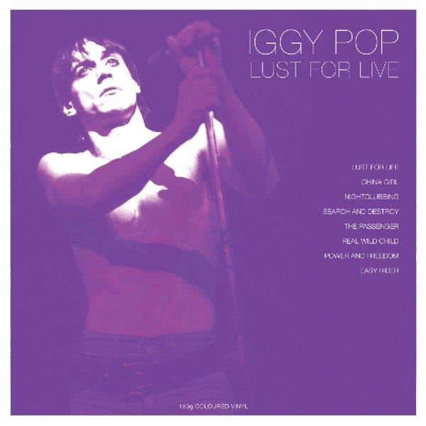 Iggy Pop - Lust For Live  |  Vinyl LP | Iggy Pop - Lust For Live  (LP) | Records on Vinyl