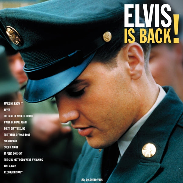  |  Vinyl LP | Elvis Presley - Elvis is Back! (LP) | Records on Vinyl