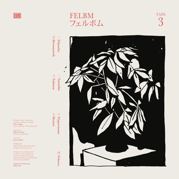  |  Vinyl LP | Felbm - Tape 3/Tape 4 (LP) | Records on Vinyl