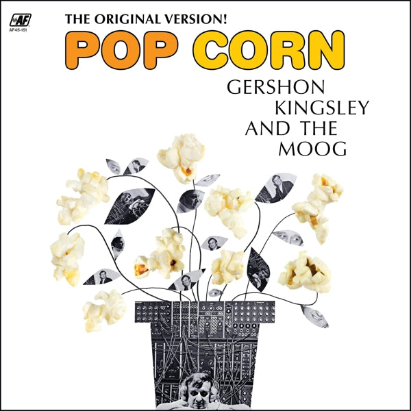  |  12" Single | Gershon & the Moog Kingsley - Pop Corn (Single) | Records on Vinyl
