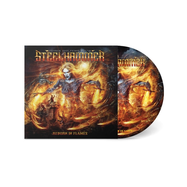  |  Vinyl LP | Chris -Steelhammer- Bohltendahl - Reborn In Flames (LP) | Records on Vinyl