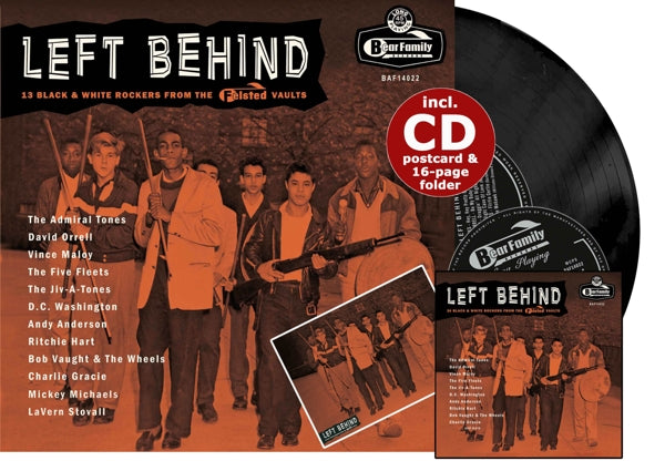  |  12" Single | V/A - Left Behind:13 Black & White Rockers From the Felsted Vaults (2 Singles) | Records on Vinyl