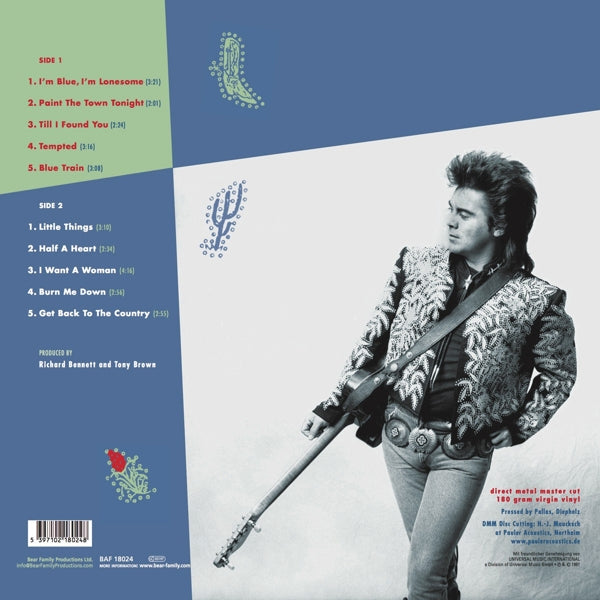 Marty Stuart - Tempted |  Vinyl LP | Marty Stuart - Tempted (LP) | Records on Vinyl