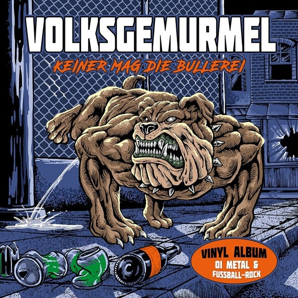  |  Vinyl LP | Volksgemurmel - Keiner Mag Die Bullerei (LP) | Records on Vinyl