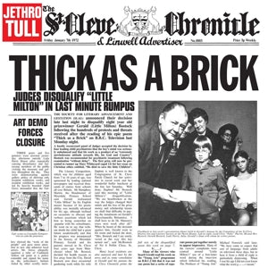  |  Vinyl LP | Jethro Tull - Thick As a Brick (50th Ann Edition) (LP) | Records on Vinyl