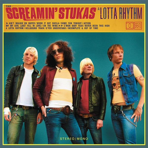  |  Vinyl LP | Tehosekoitin - Screamin' Stukas: a Lotta Rhythm (LP) | Records on Vinyl