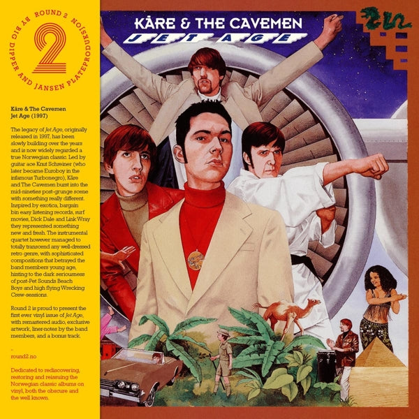  |  Vinyl LP | Kare & Cavemen - Jet Age (2 LPs) | Records on Vinyl