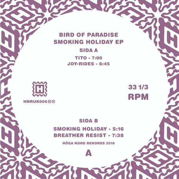  |  12" Single | Bird of Paradise - Smoking Holiday (Single) | Records on Vinyl