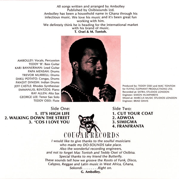 Gyedu Ambolley Blay - Ambolley |  Vinyl LP | Gyedu Ambolley Blay - Ambolley (LP) | Records on Vinyl